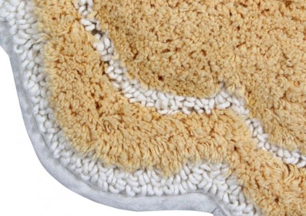 Allure Collection Cotton Tufted Bath Rug Set Set of 5 Online now - Image 2