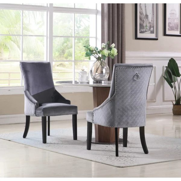 Broseley Tufted Velvet Arm Chair (Set of 2) Online Hot Sale