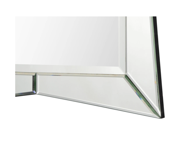 Ren Wil Merritt 32  x 24  Modern All Glass Framed Vanity Wall Mirror Cheap - Image 2