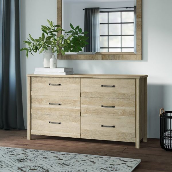 Mccaslin 56.2   Wide 6 Drawer Double Dresser Online - Image 2