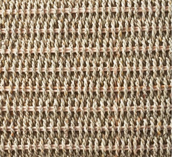 Lynwood Square Woven Cube Natural Sale - Image 4